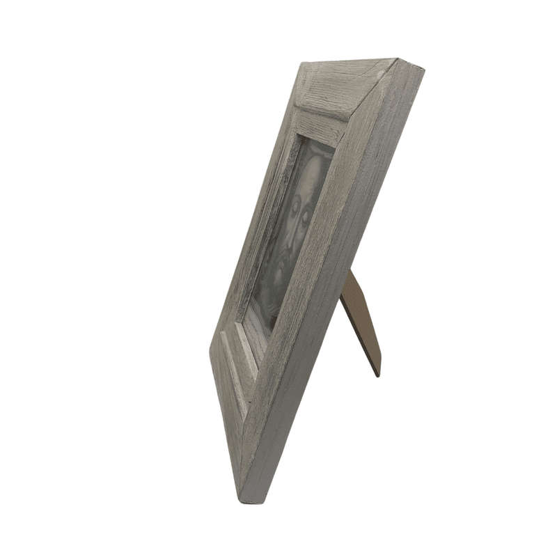 Light Wooden Framed Image of the Holy Face of Jesus