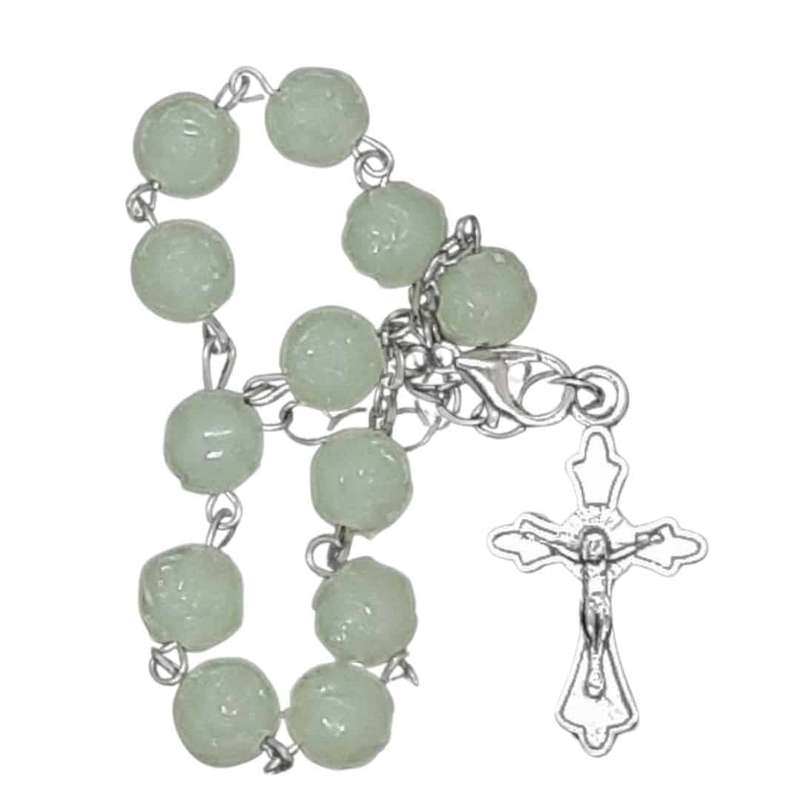 Luminous  Rose Bead Decade Rosary