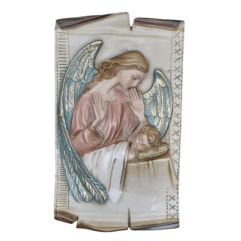Guardian Angel Resin Plaque