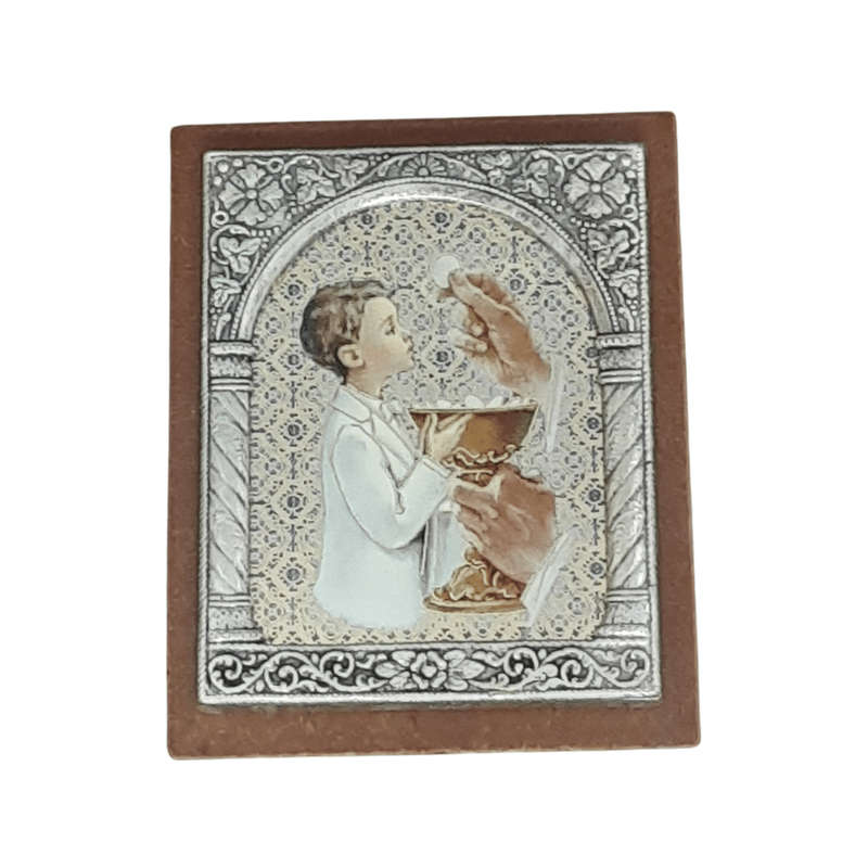 Small Holy Communion Plaque- Boy