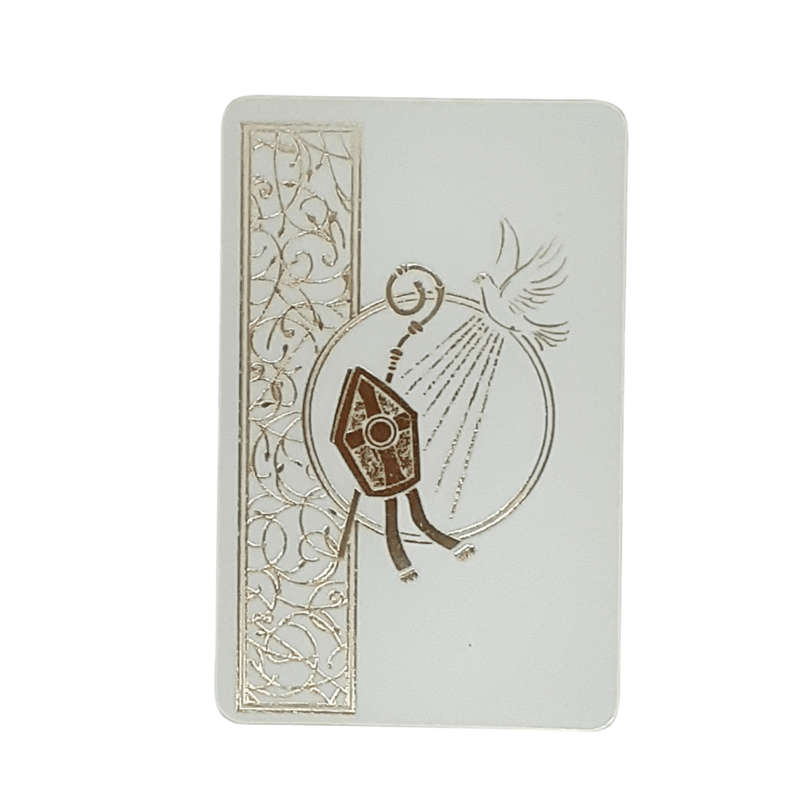 Confirmation Holy Card