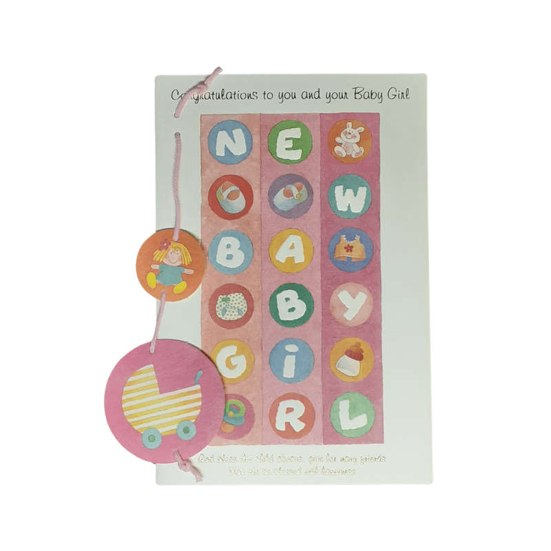 Congratulations Baby Girl Card