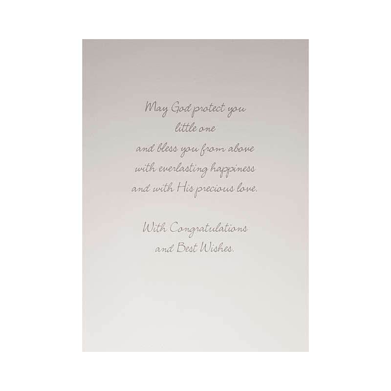 Celebrate Baby Baptism Card