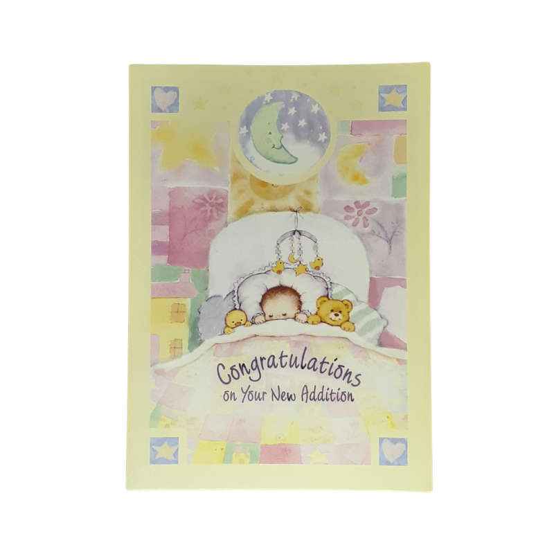 Congratulations on Your New Addition Card