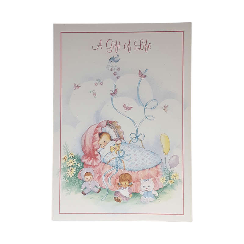 A Gift of Life Girl Card