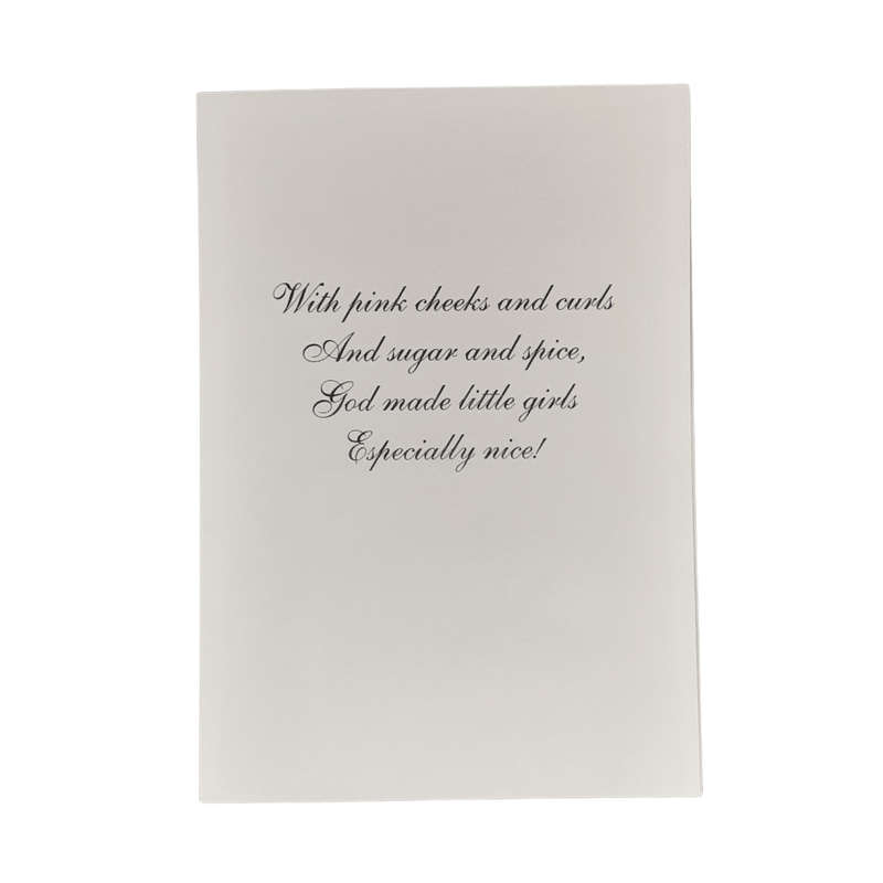 God Bless Your New Daughter Card