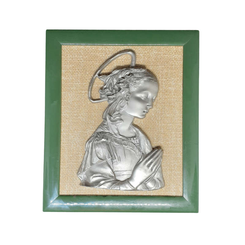 Mary Picture with Green Frame