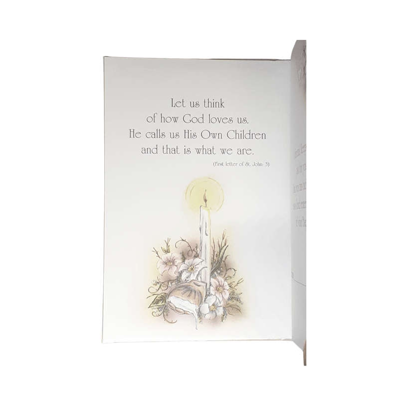 Baptism  Keepsake Book