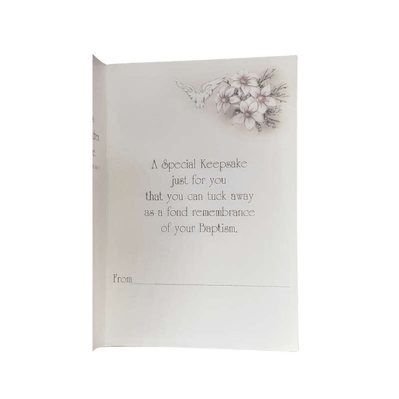 Baptism  Keepsake Book