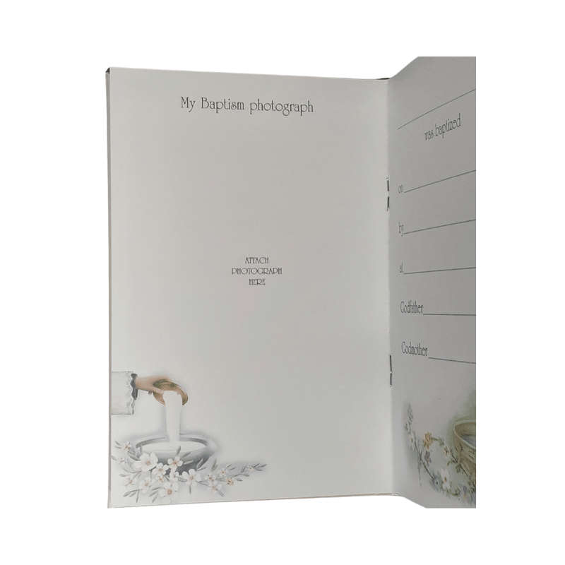 Baptism  Keepsake Book