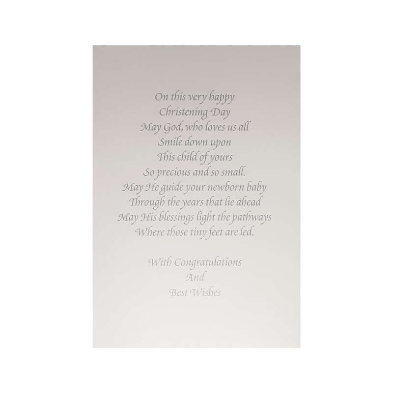 Christening Card - Boy