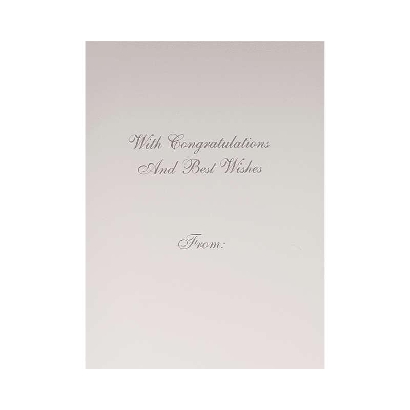 Baby Blessing and Congratulations Card- Boy