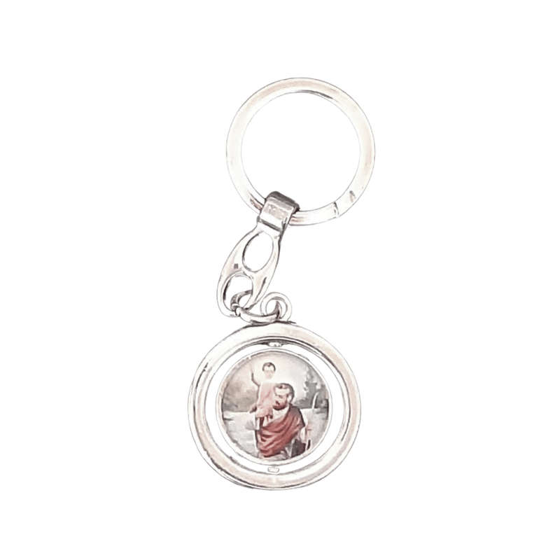 St Anthony Keyring