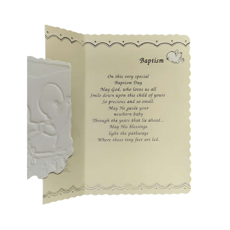 Baptism Celebration Card-Girl