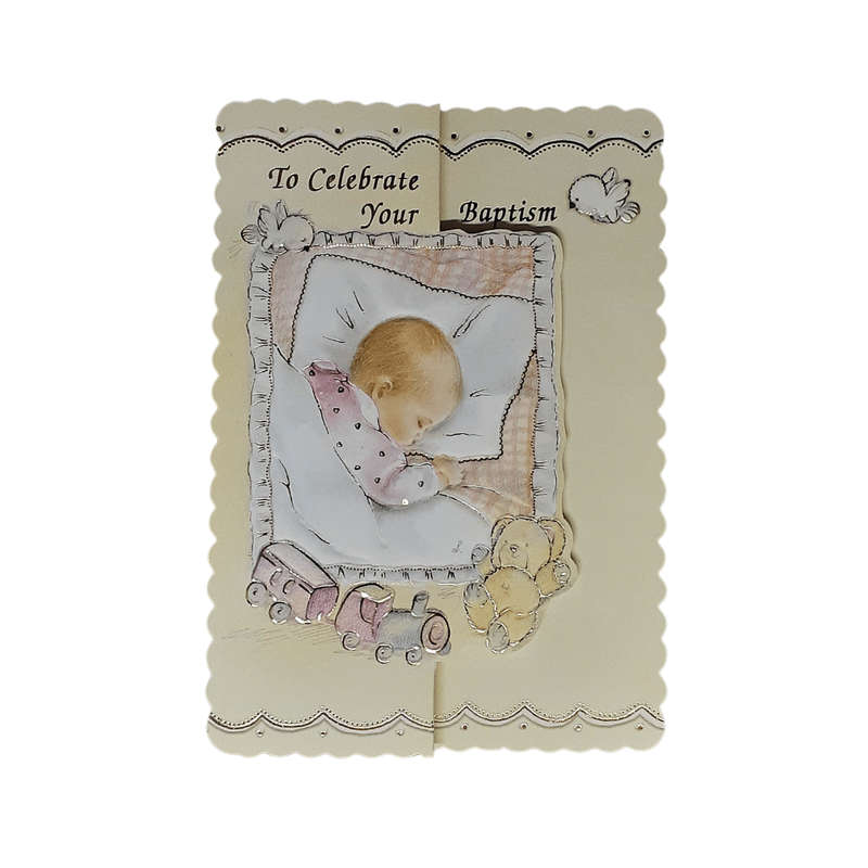 Baptism Celebration Card-Girl