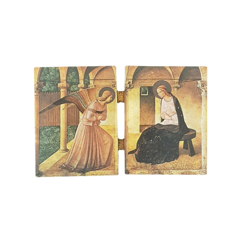 Wooden Annunciation Plaque