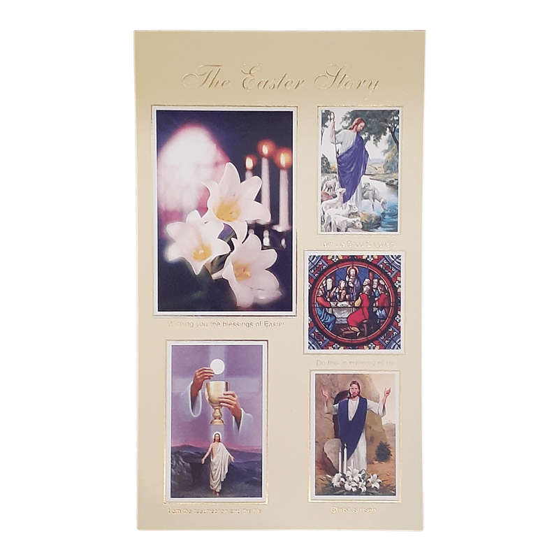 The Easter Story  Card