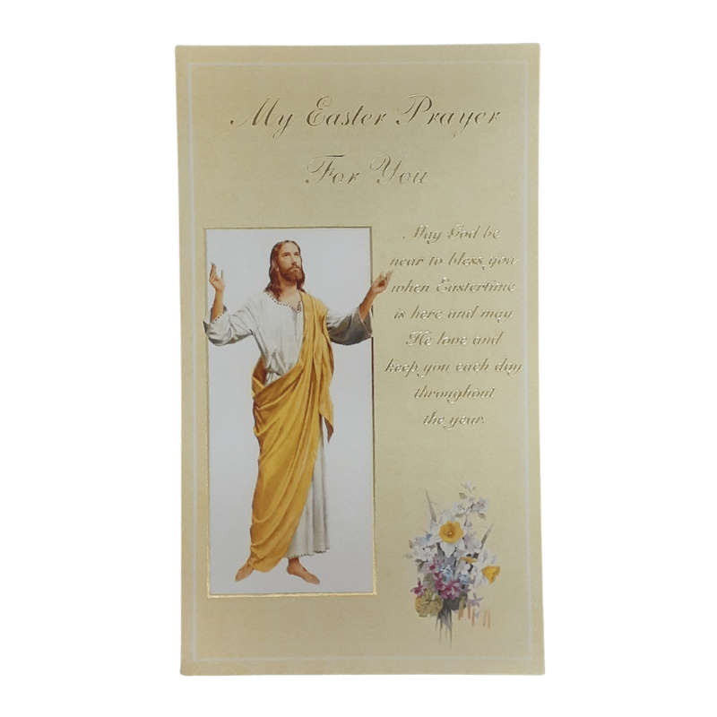 Easter Prayer Card