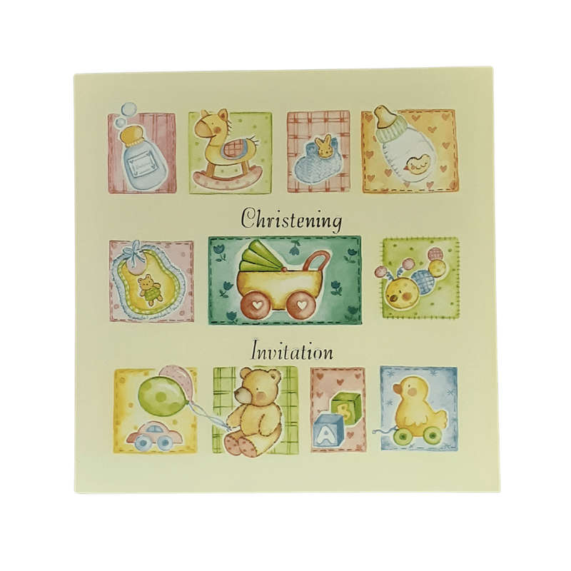 Christening Invite Card