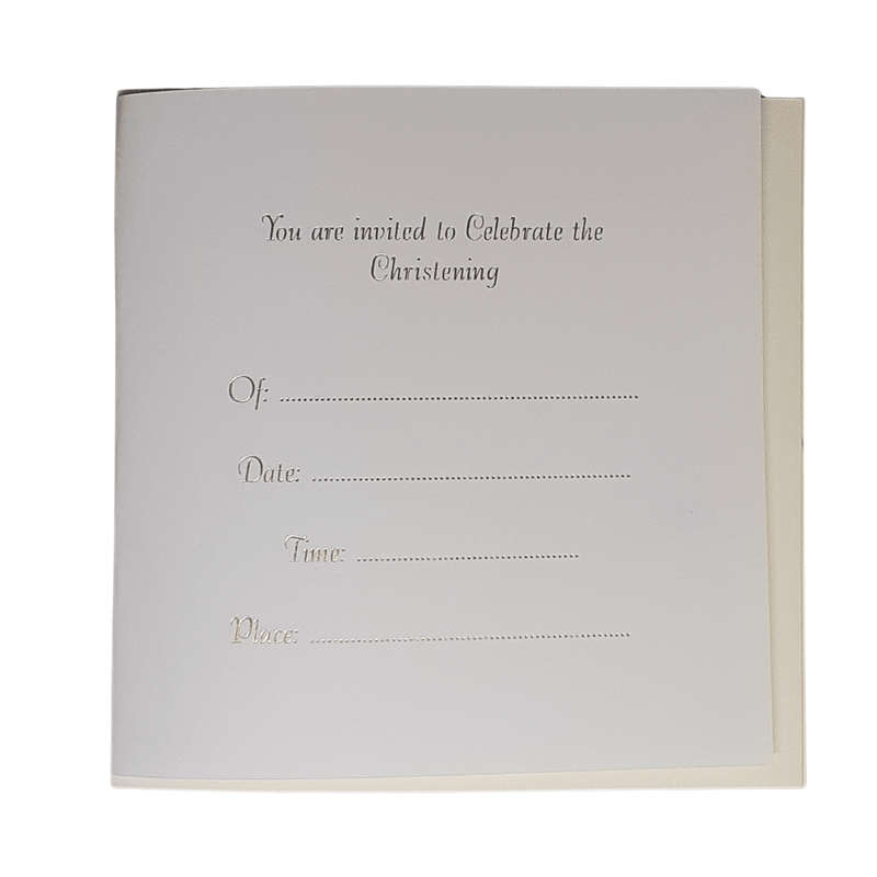 Christening Invite Card