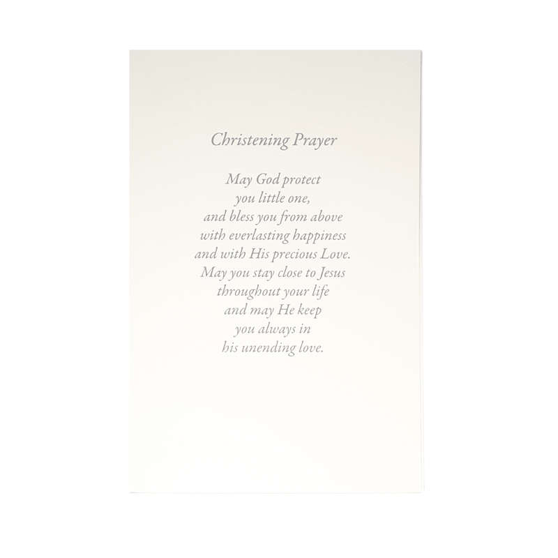 Baby Christening Blessings Card Boy