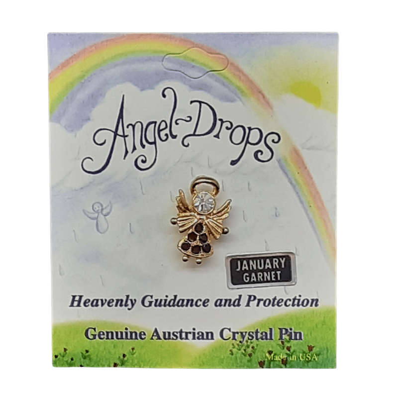January Angel Pin