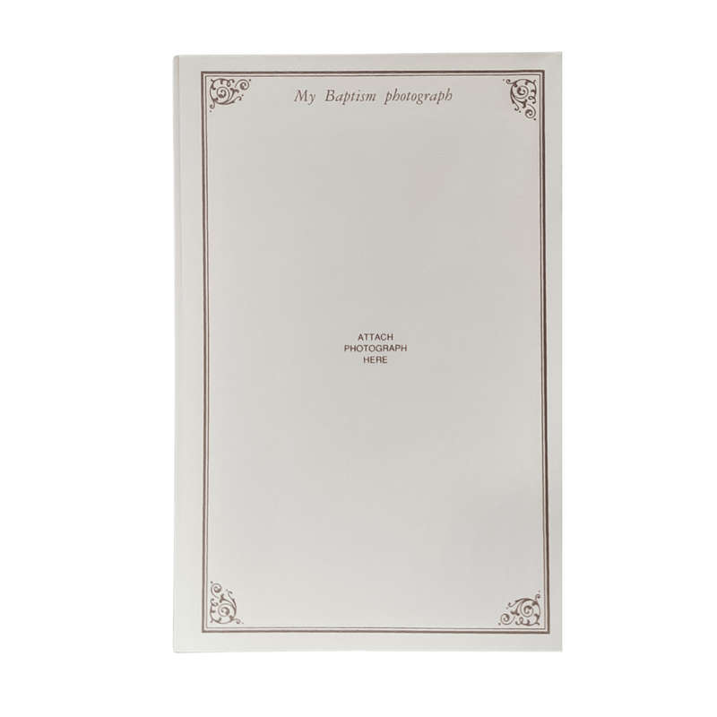 Baptism Keepsake Card