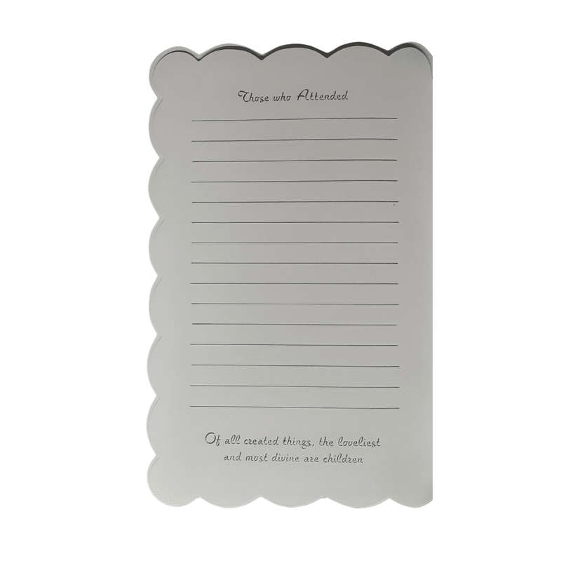 Boy's Christening Keepsake Booklet