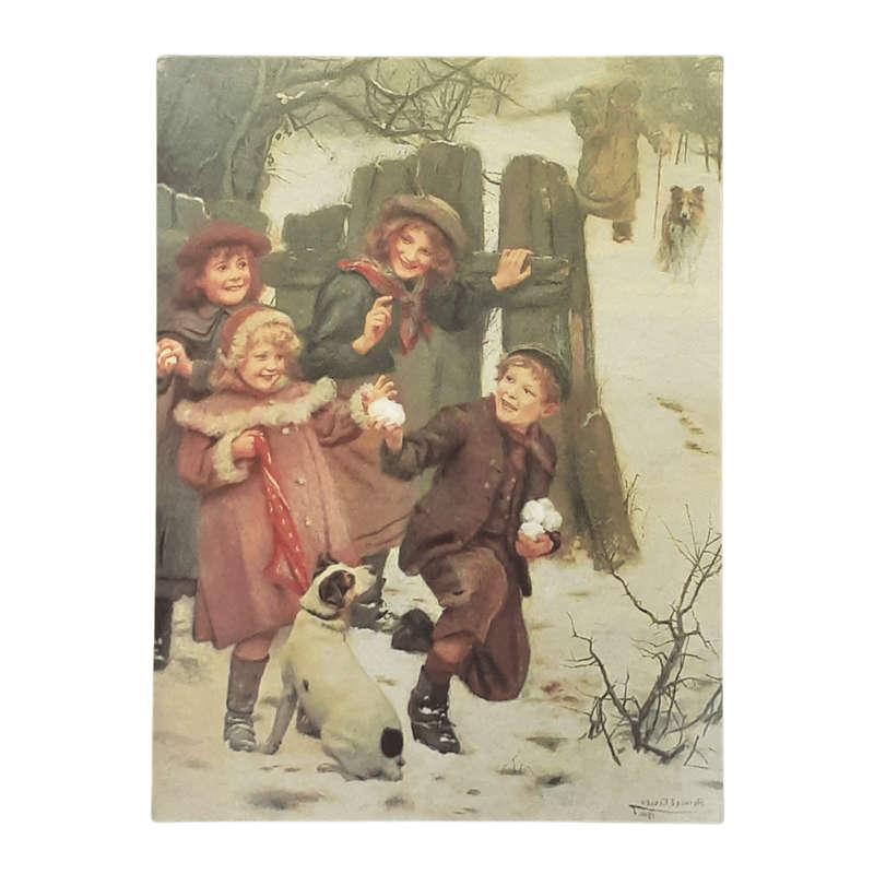 Happy Children Christmas Card