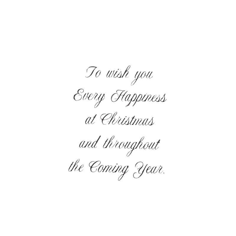 Nostalgic Girl Christmas Card