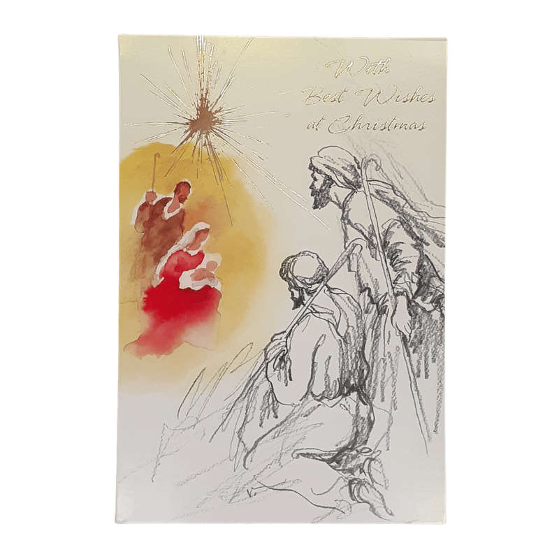 Best Wishes at Christmas Card