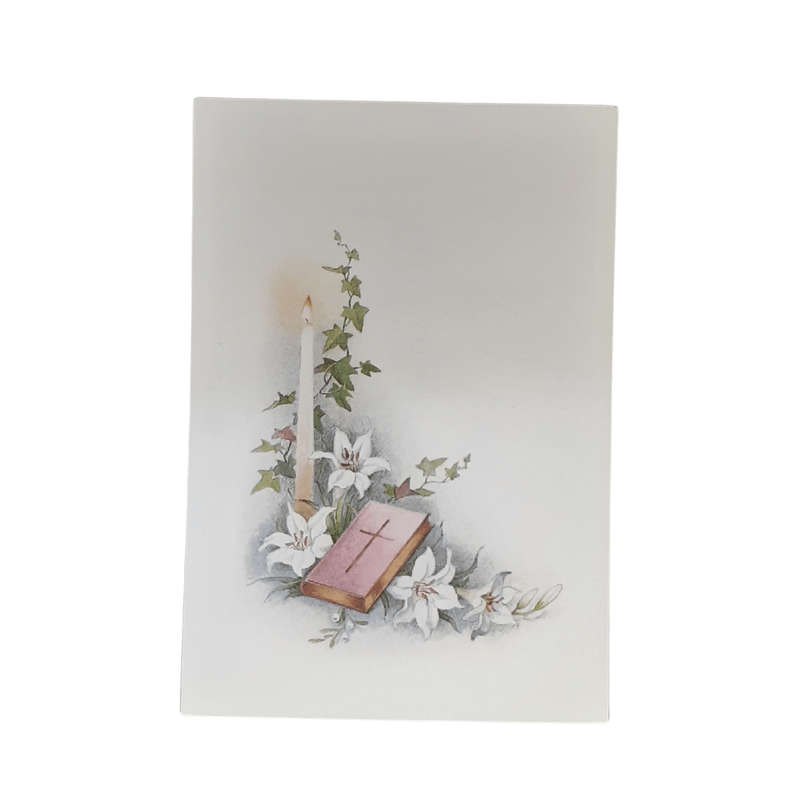 Sincere Sympathy Mass Card Last Supper