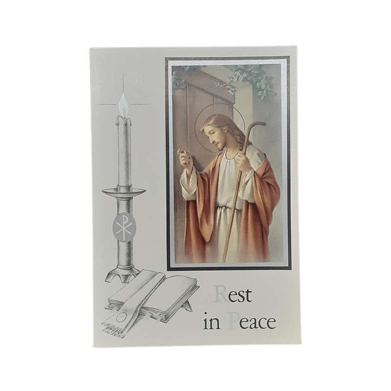 Rest in Peace Mass Card Jesus