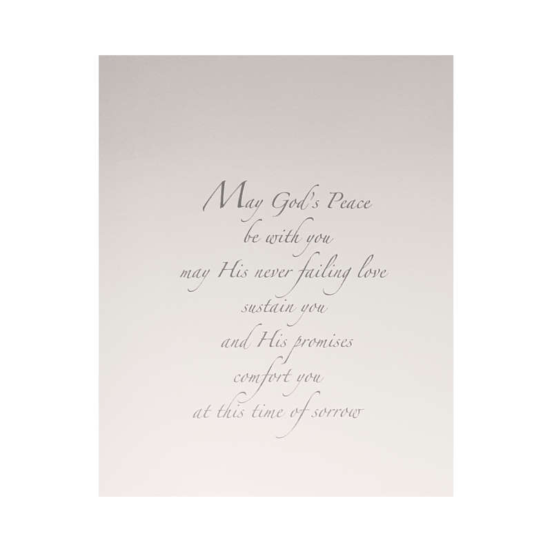 Elegant Sympathy Card