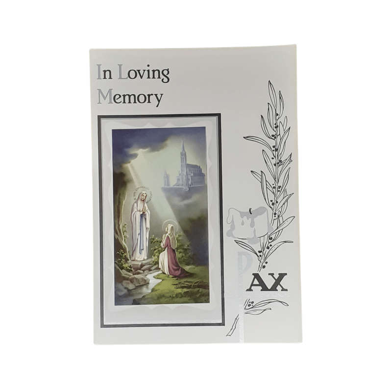 In Loving Memory Lourdes Apparition