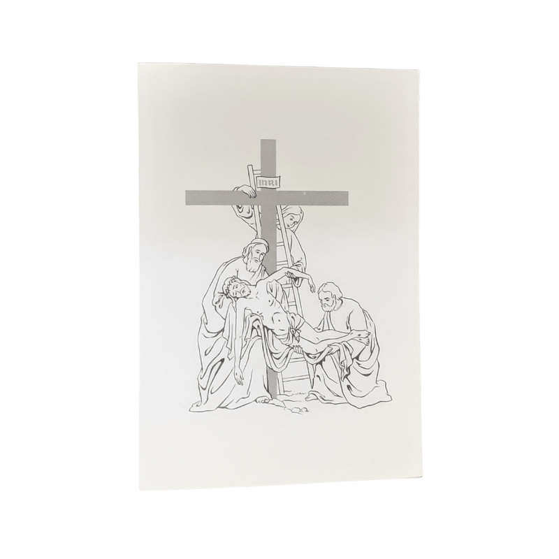 In Loving Memory Mass Card Last Supper