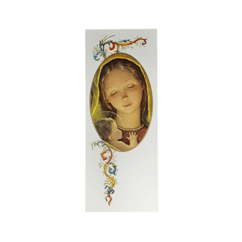Quaint Mary and Jesus Bookmark