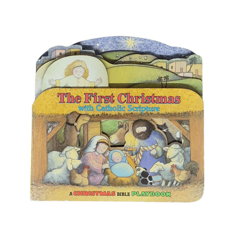The First Christmas With Catholic Scripture Book