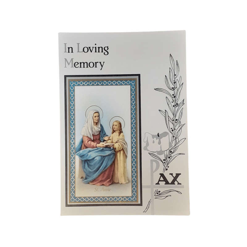 In Loving Memory Card Mary and Ann Card