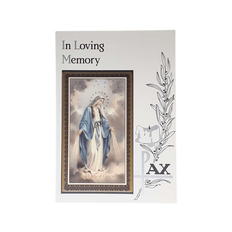 In Loving Memory Card - Our Lady of Grace