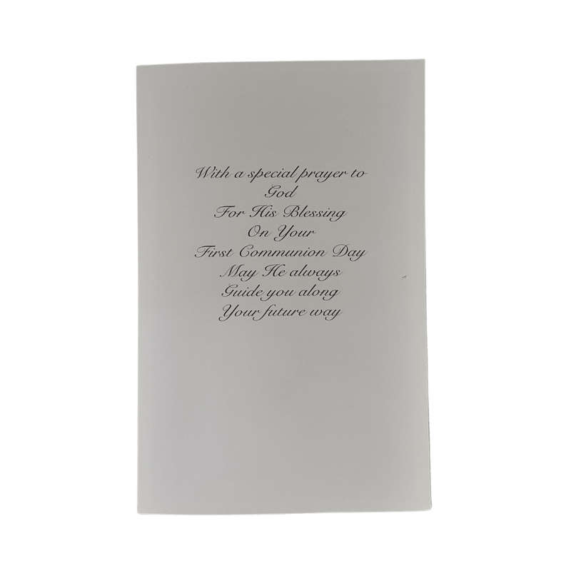 Detailed First Holy Communion Card
