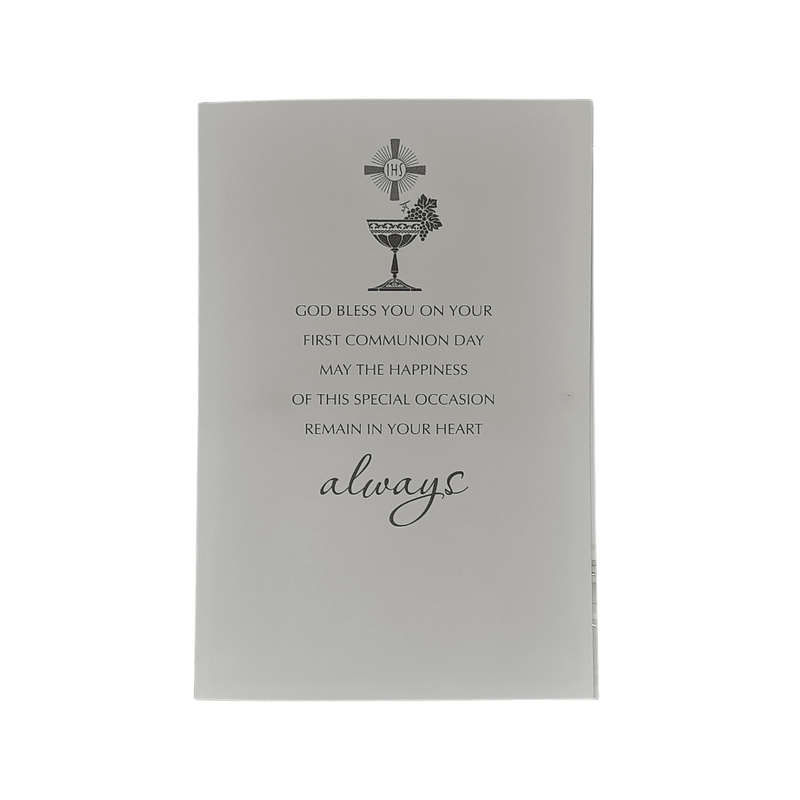Detailed First Holy Communion Card