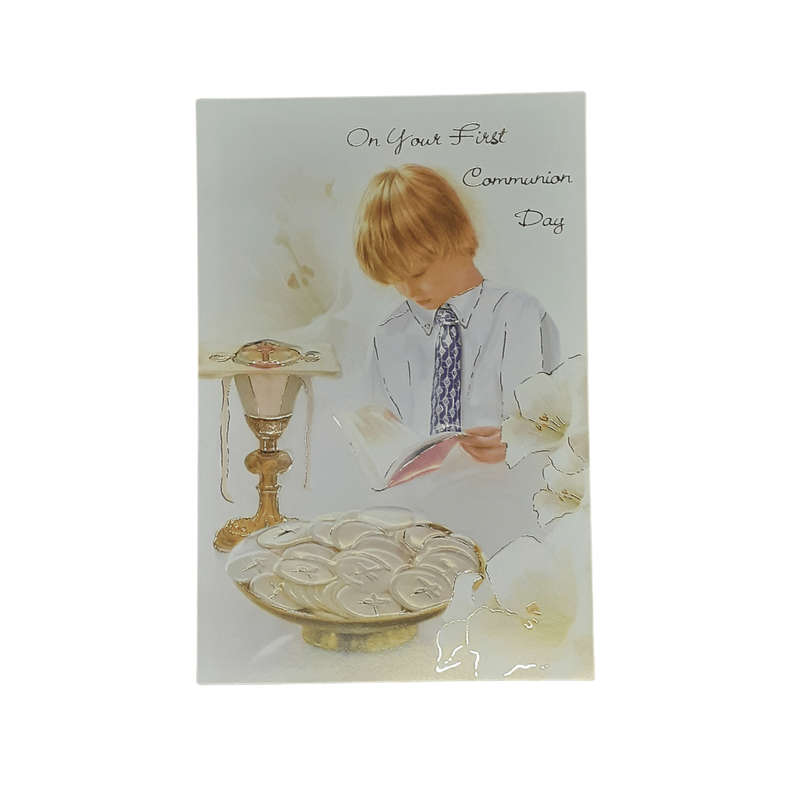 On Your First Communion Card