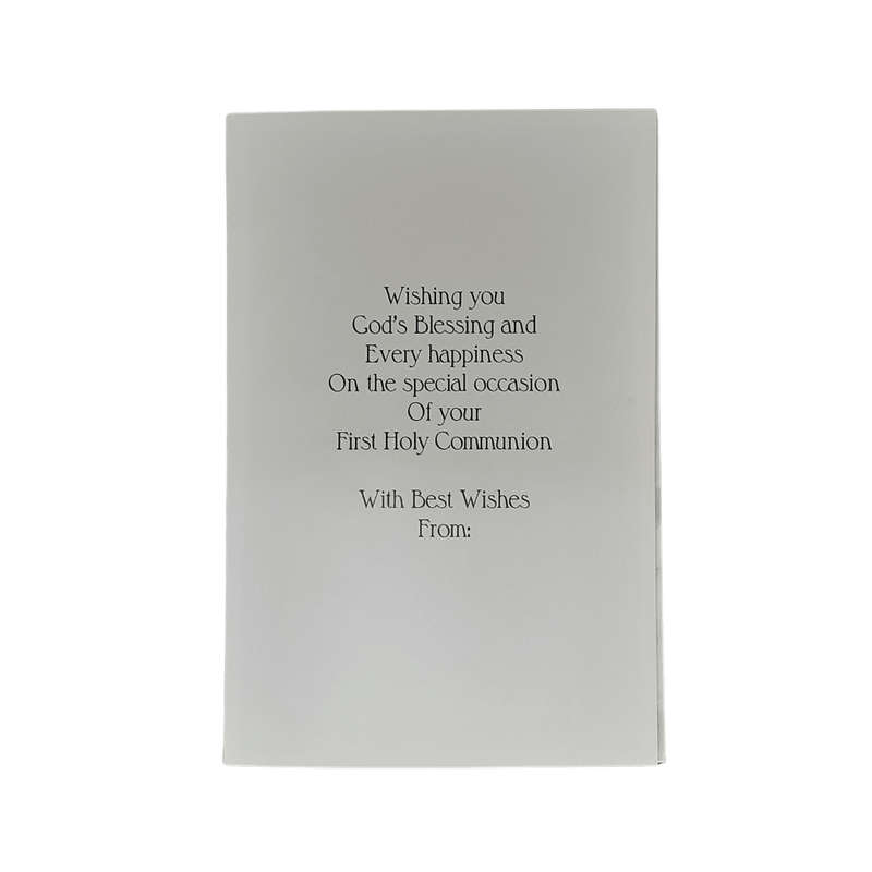 On Your First Communion Card
