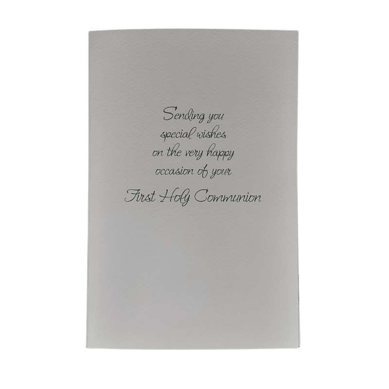 First Holy Communion Card For Boy