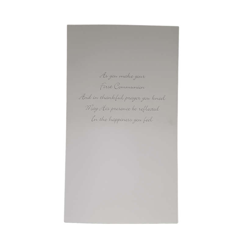 Neat First Holy Communion Card
