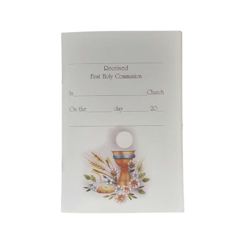 Boy's First Holy Communion  Keepsake Card