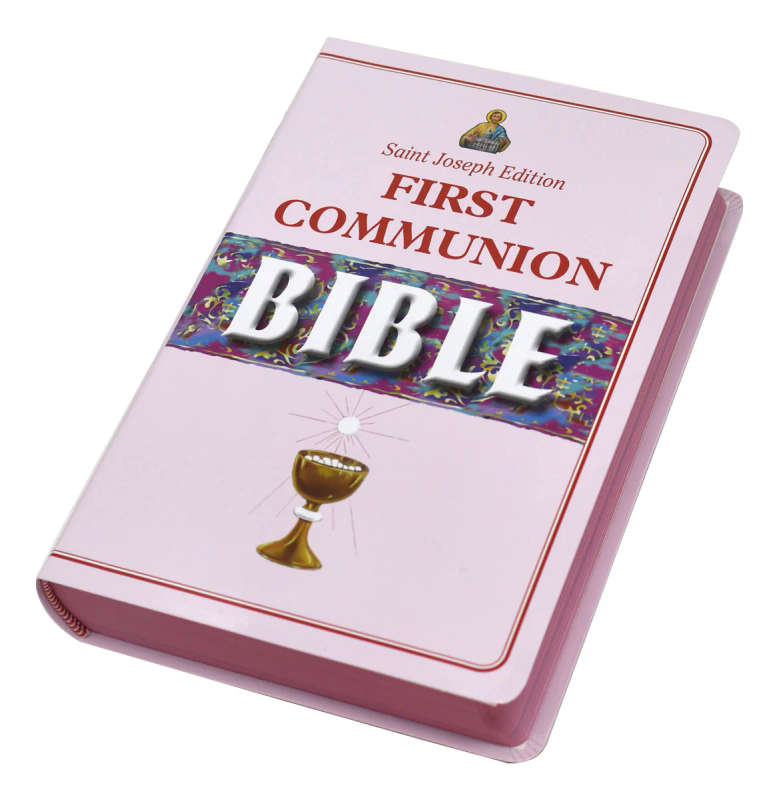 1st Holy Communion Catholic Bible - Girl