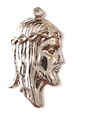 4cm Ecce Homo Pendant in silver