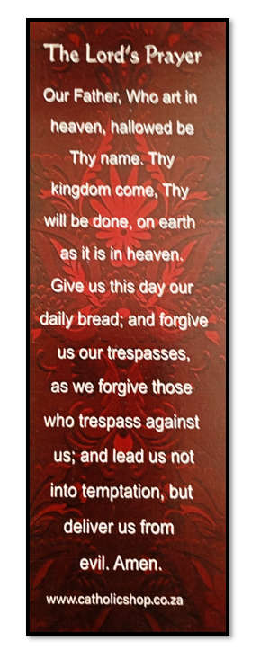 The Lord's Prayer/Our Father  - Have Mercy on us - Bookmark